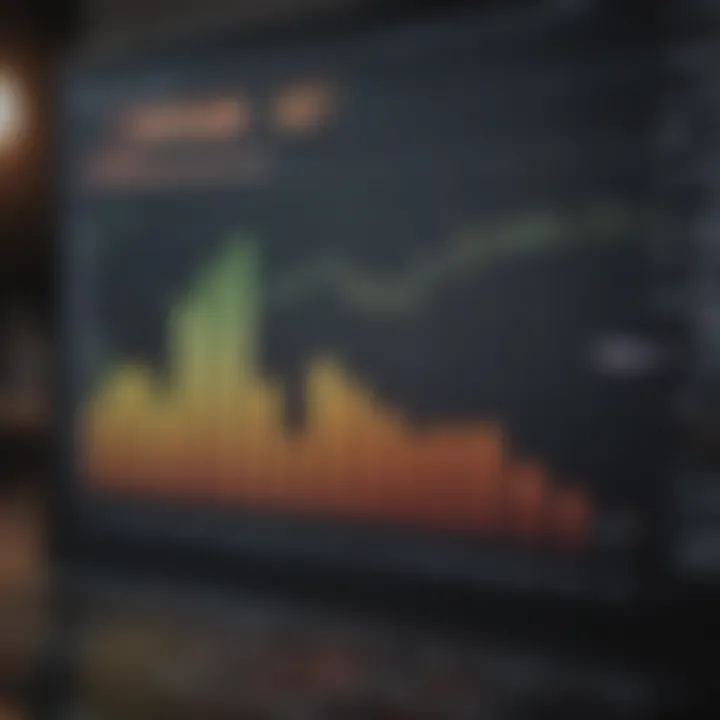 Graph analyzing Aramco's financial performance metrics