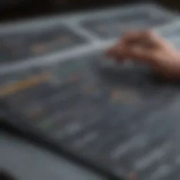 A detailed ledger showcasing savings and investments