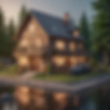 A detailed visual explaining key components of home insurance policies