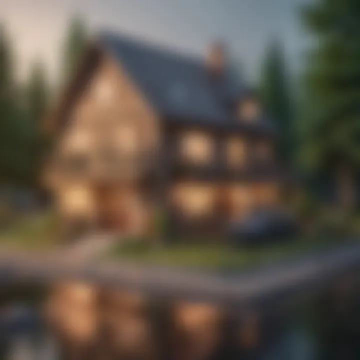 A detailed visual explaining key components of home insurance policies