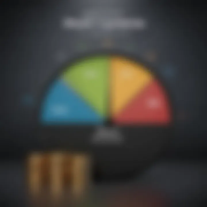 Graph showing optimal percentage of income for mortgage payments