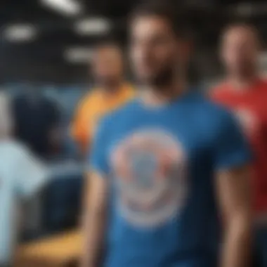 Unique T-Shirt Designs A vibrant t-shirt showcasing unique designs