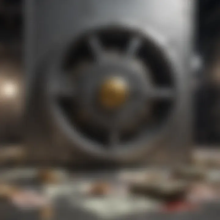 A secure vault symbolizing safety in financial investments
