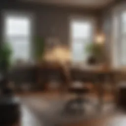 A cozy home office setup for entrepreneurs