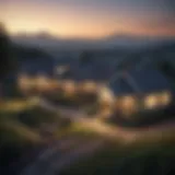 Diverse types of home loans displayed visually