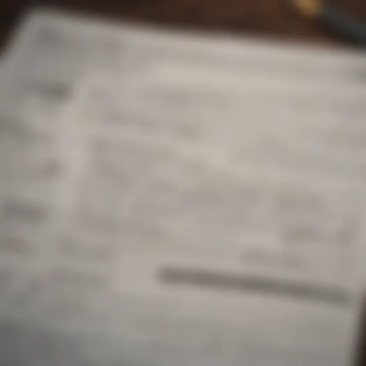 Illustration of tax forms and financial planning materials