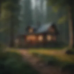 Cozy cabin retreat surrounded by nature