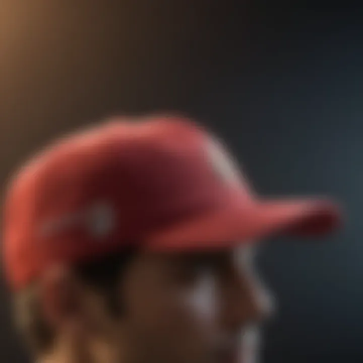 Federer cap featured in a fashion context, blending sports and style.