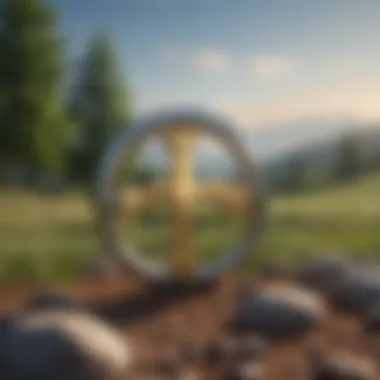 Symbol of Financial Peace A serene landscape symbolizing financial peace