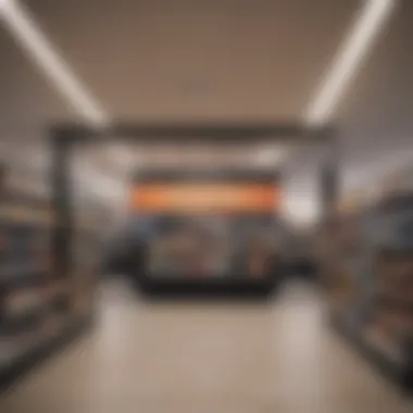 Operational Flexibility at Kohl's Signage indicating Kohl's operational flexibility