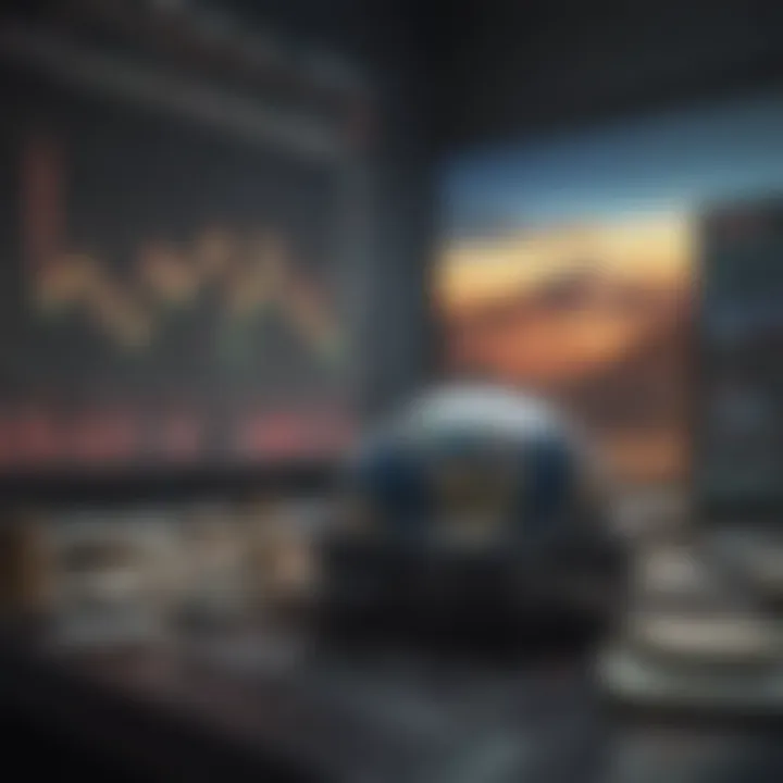 Analysis of trading volumes in global futures markets