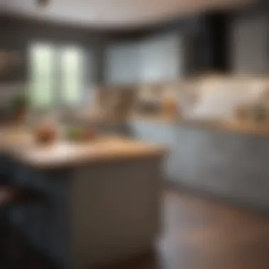 Before and after comparison of a kitchen upgrade with new appliances