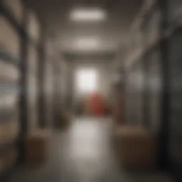 Storage unit filled with various items, showcasing the potential of rental opportunities.