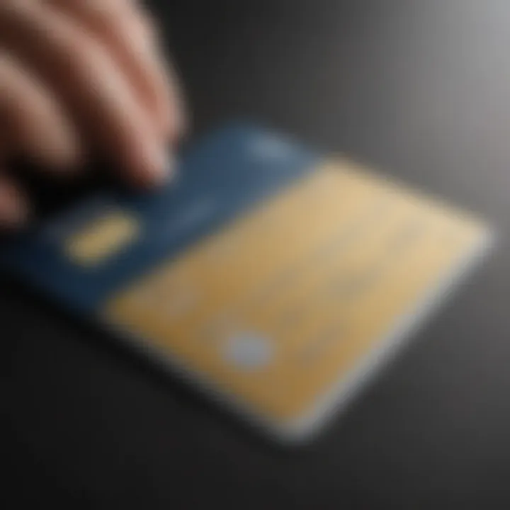 Illustration of the application process for Miles and More credit card