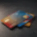 A symbolic representation of credit cards for beginners with no prior history.