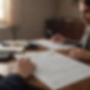 Understanding Tenant Rights A person reviewing tenant rights documents