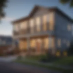 A detailed visual representation of refinancing options for rental properties