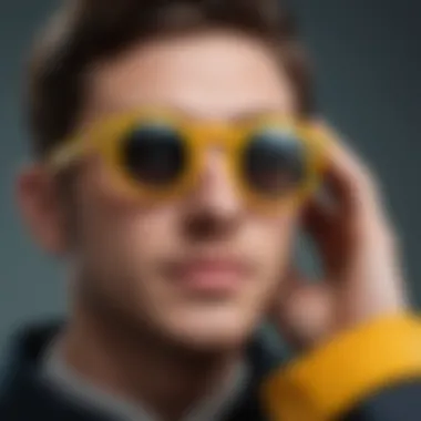 Innovative design elements of Snap Spectacles highlighting functionality and style.