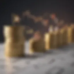 Graph illustrating capital gains tax rates