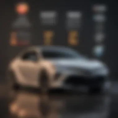 Toyota Fuel Efficiency Infographic An infographic displaying Toyota's top fuel-efficient models