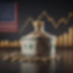 Graph illustrating the trends of real interest rates over time in the US.