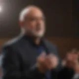 Dave Ramsey speaking at a financial seminar