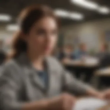 Education's Role in Starting Pay A classroom setting showcasing the importance of education in career paths