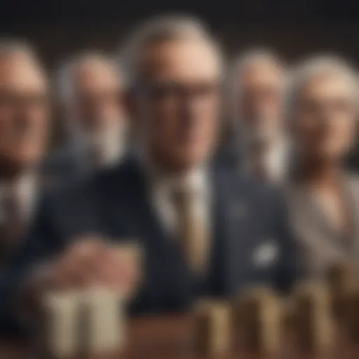 Illustration depicting diverse types of Individual Retirement Accounts