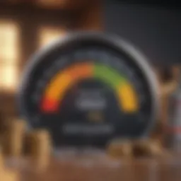 Visual representation of credit score components