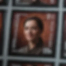 Current postal rates displayed on a stamp collection