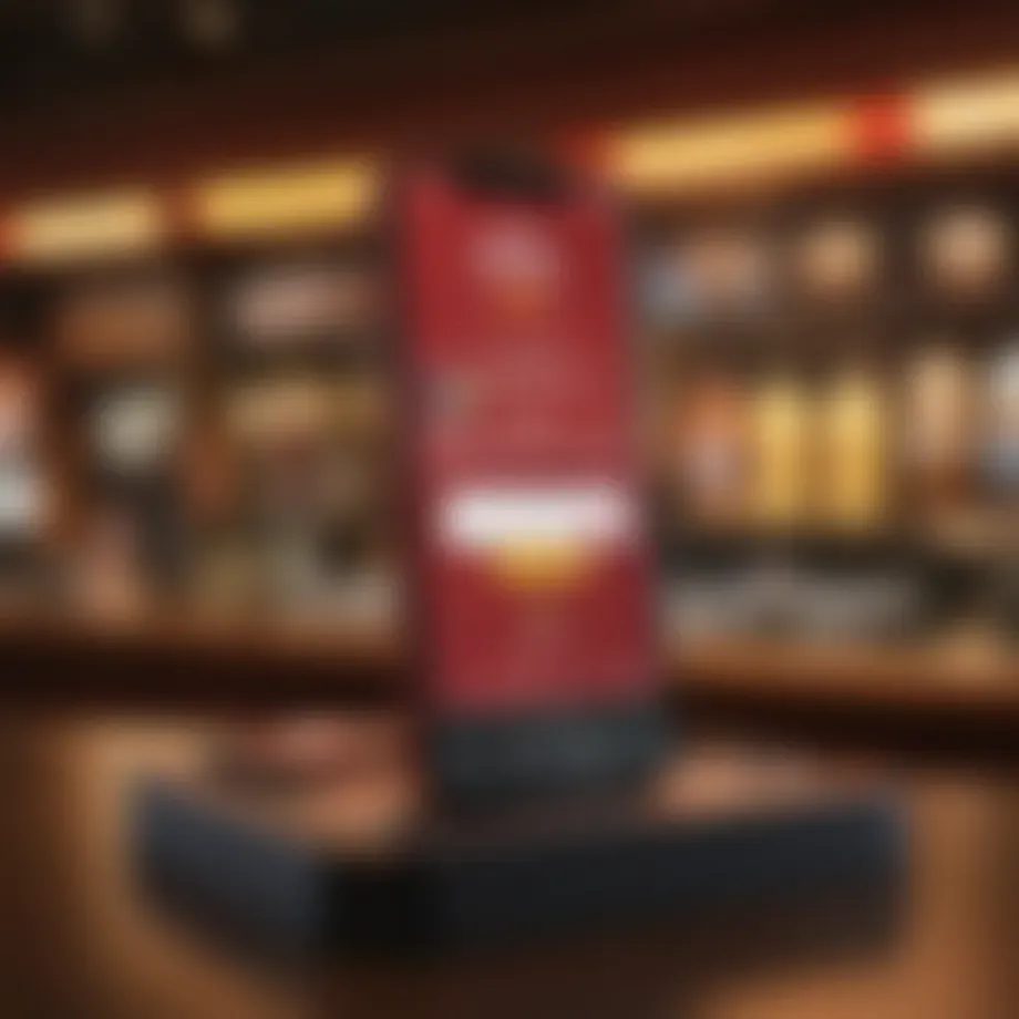 Illustration of Red Robin's online ordering interface