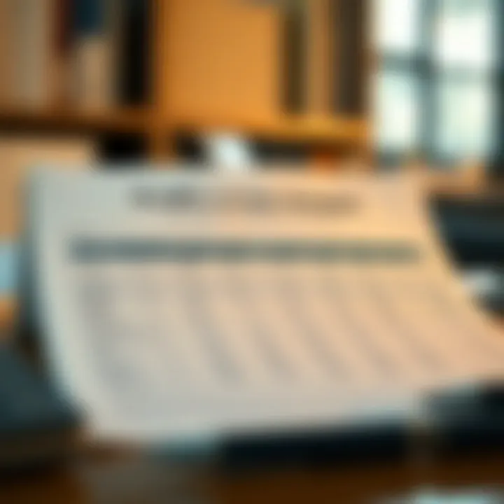Understanding the Profit and Loss Schedule Summary