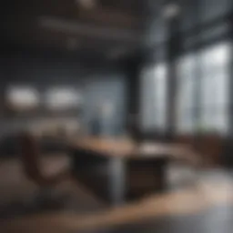 A dynamic office environment showcasing collaboration and innovation.