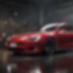 A graphical representation of Tesla's stock performance over the years.