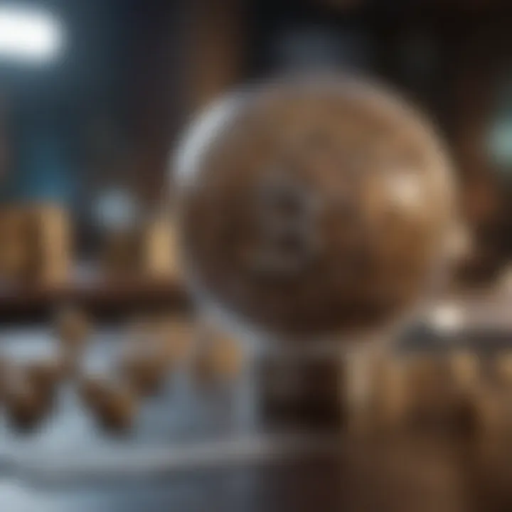 A visual display of value assessment in trading