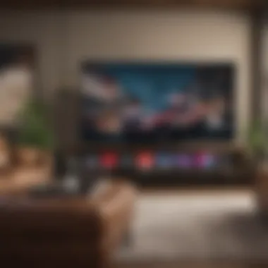 Influence on Viewing Habits by YouTube TV and Roku A depiction of changing viewing habits influenced by YouTube TV and Roku.
