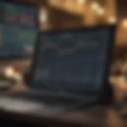 Visual representation of Webull's paper trading interface